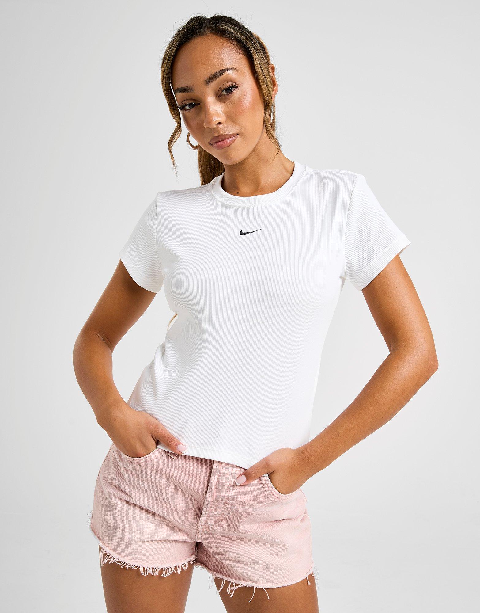 Nike Ribbed Slim T-Shirt Damen