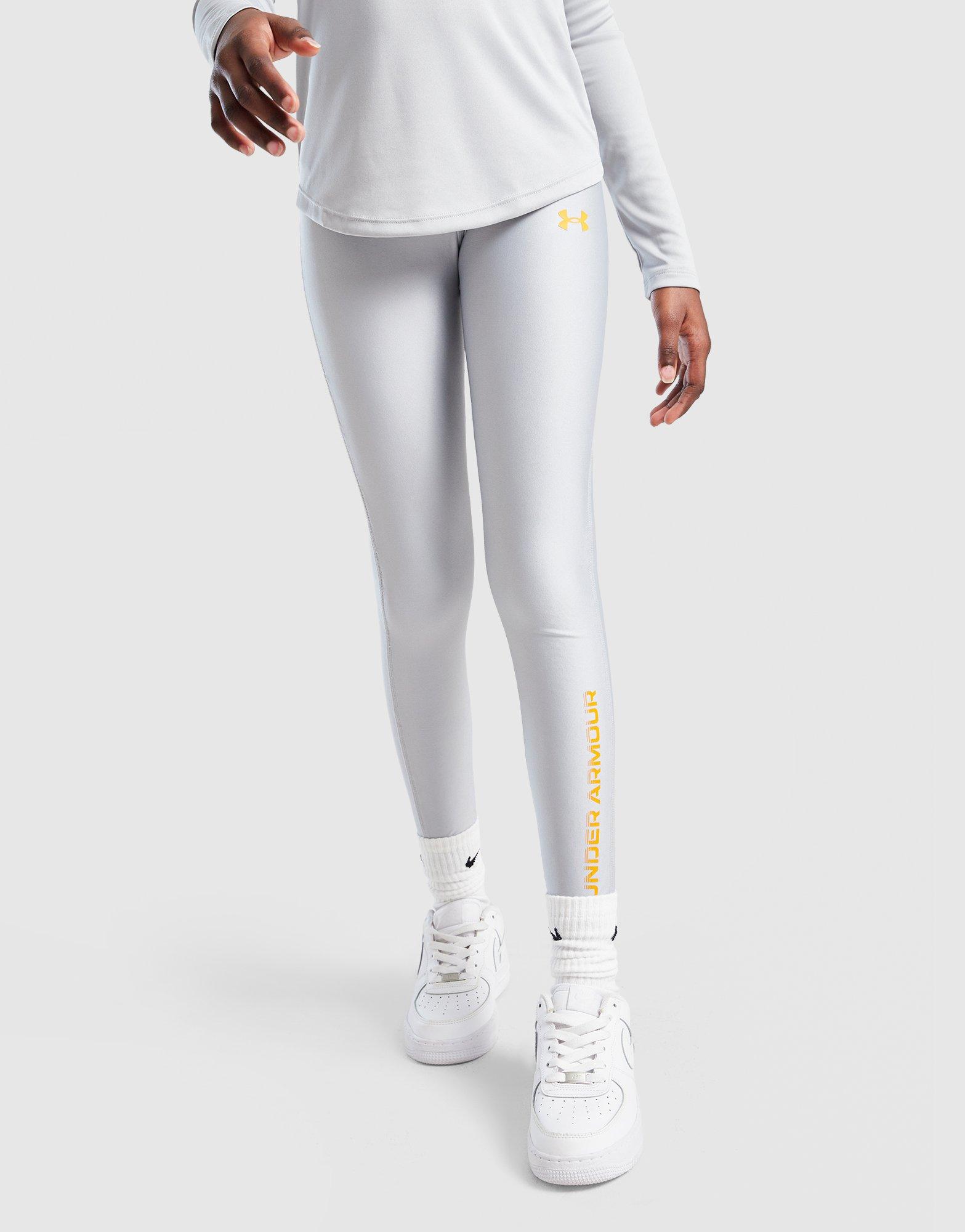 Under Armour Girls' HeatGear Wordmark Leggings Kinder