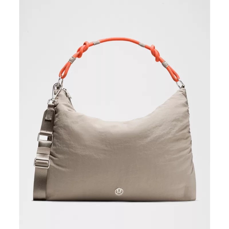 Convertible Ruched Crossbody Bag Large 16L