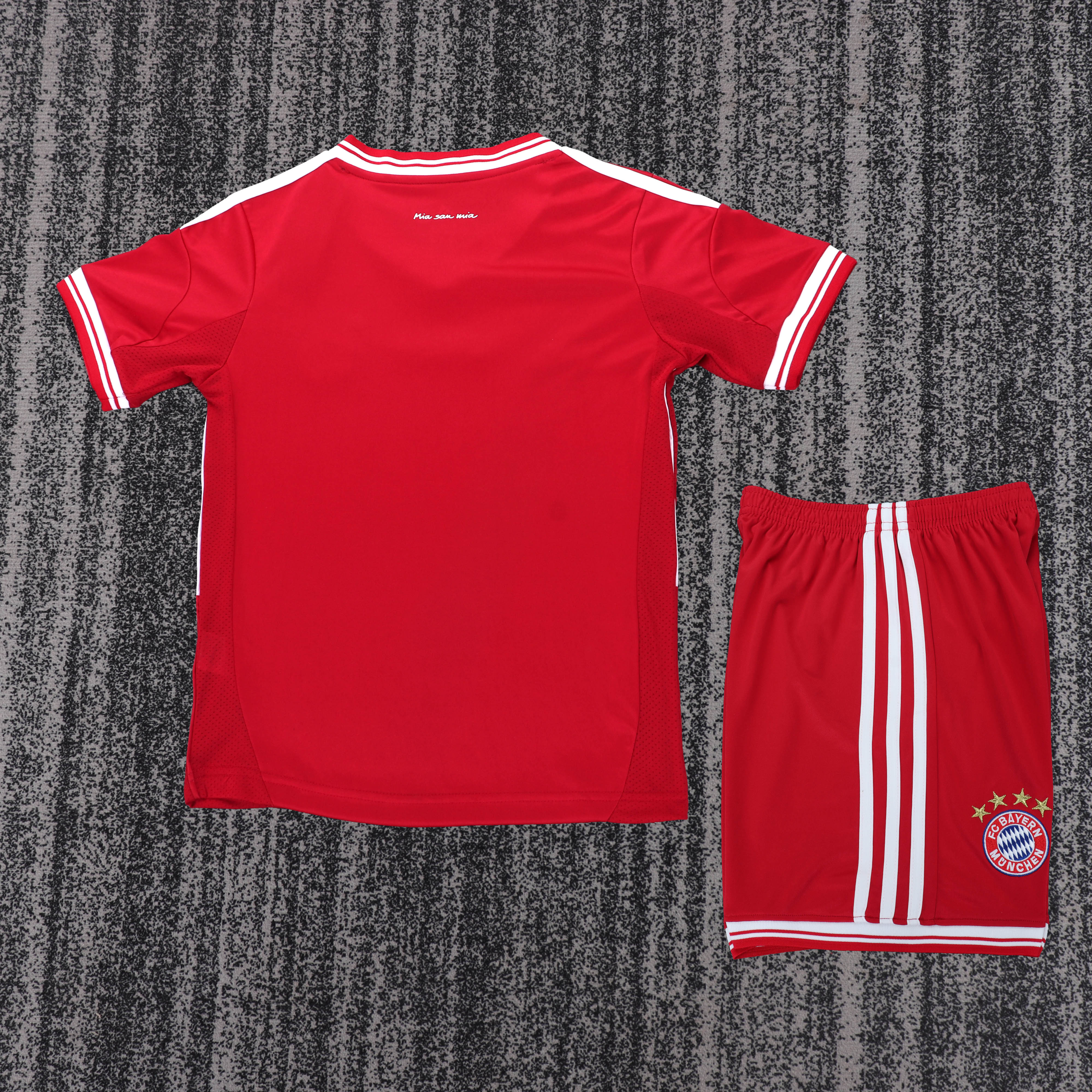 13/14 Bayern Munich home  Retro Football Shirt ( Kids Kit )