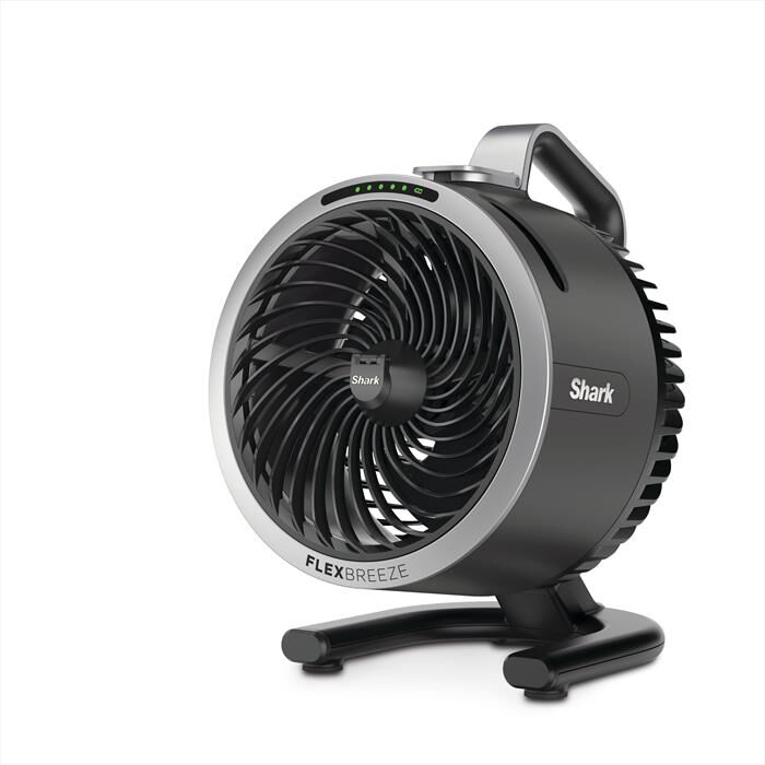 SHARK - Ventilatore portatile FLEXBREEZE HYDROGO-Nero