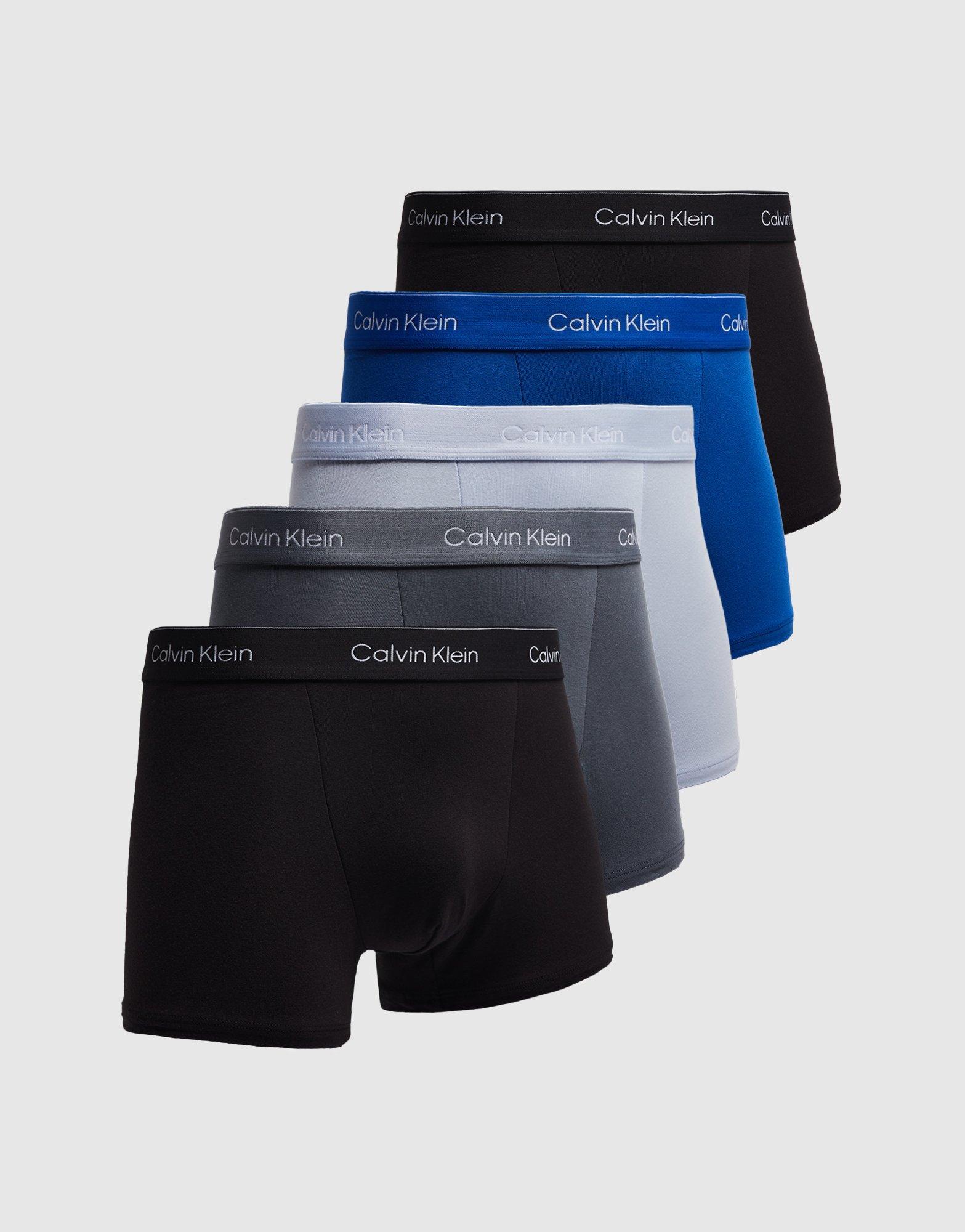 Calvin Klein Underwear 5-Pack Icon Relaxed Trunks