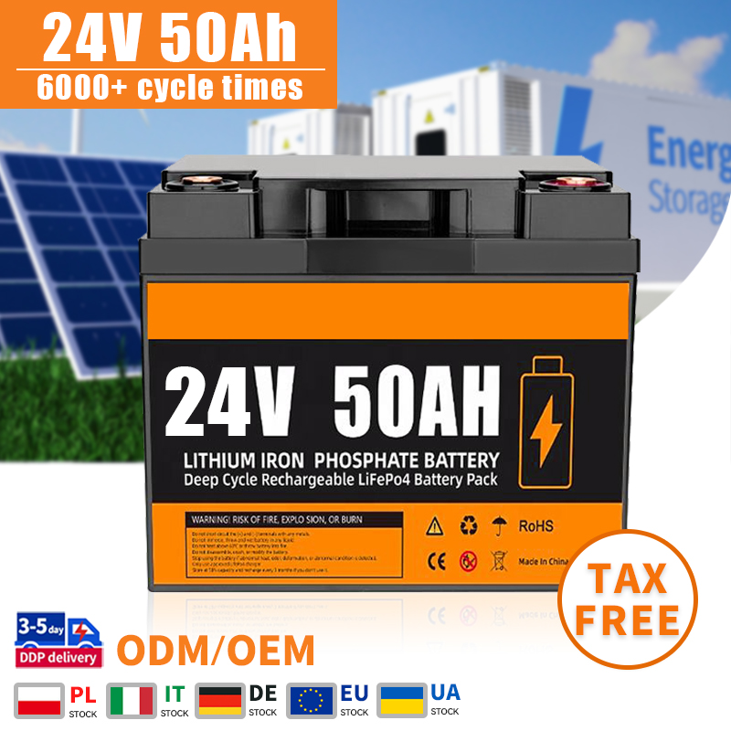 Lithium Ion Batteries Pack 24v 50ah
