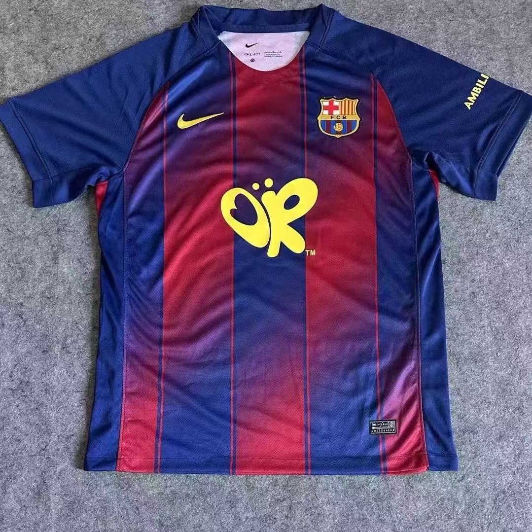 2026 Barcelona joint jersey football short sleeved shirt
