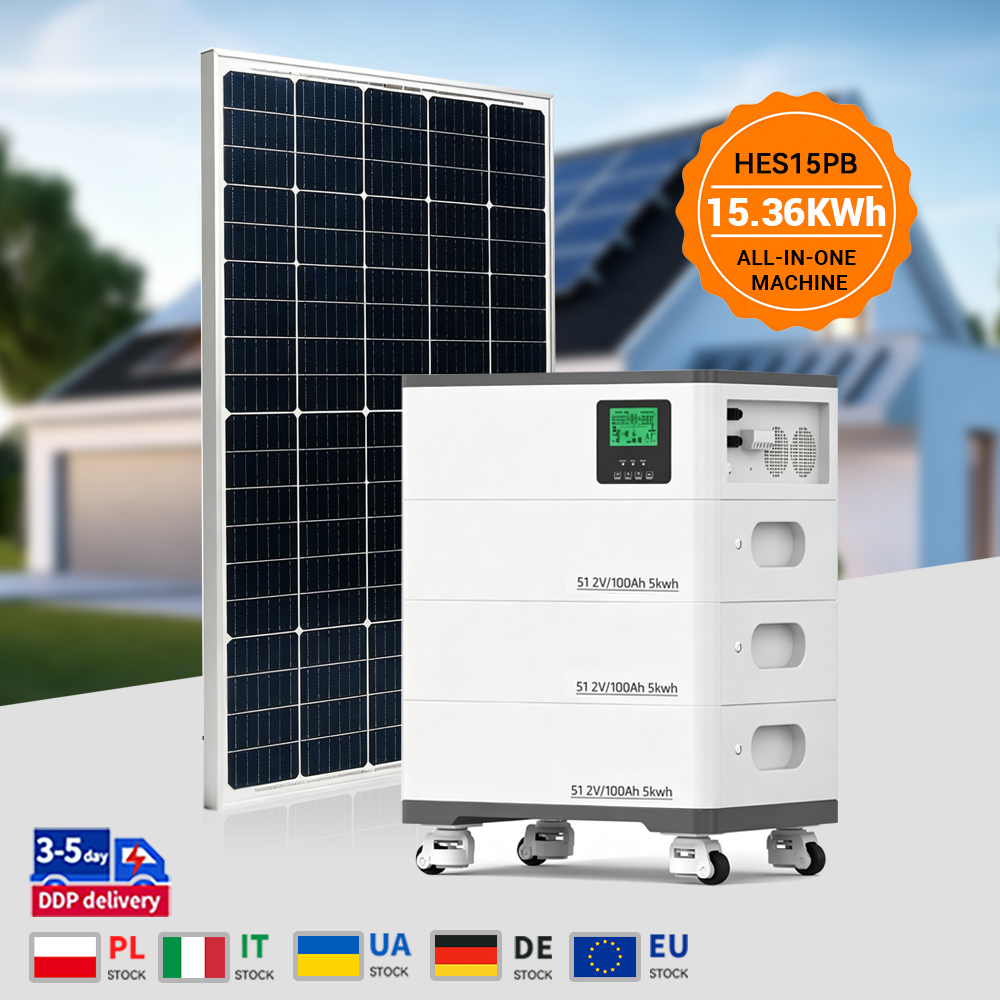 51.2V 300Ah Stack Mounted ALL-IN-ONE Battery