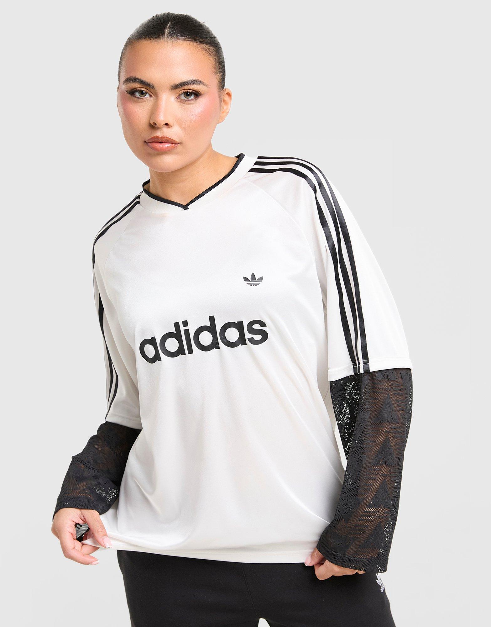 adidas LANGARMTRIKOT MIT SPITZE