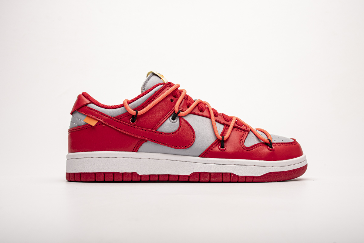 Nike Dunk Low Off-White University Red CT0856-600