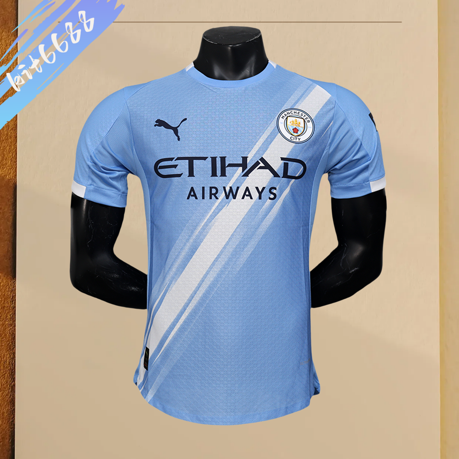 2025/2026 Manchester City Home Football Shirt (Player)