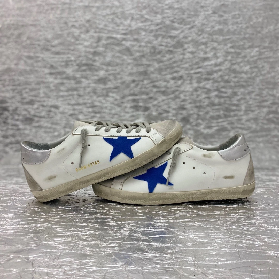 Golden Goose Super Star Dirty shoes made of top-grain cowhide