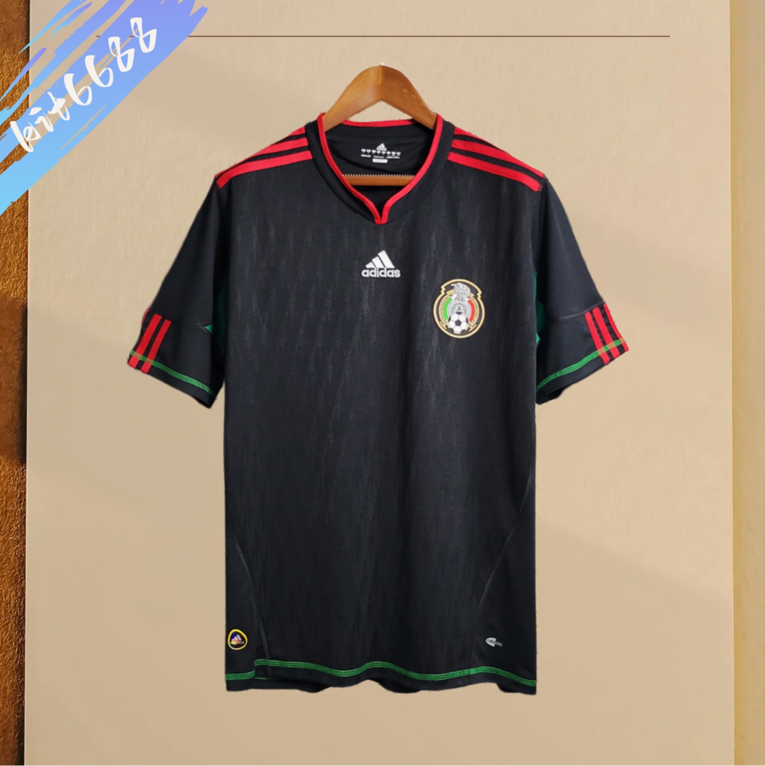 2010 Mexico Away Retro Football Shirt