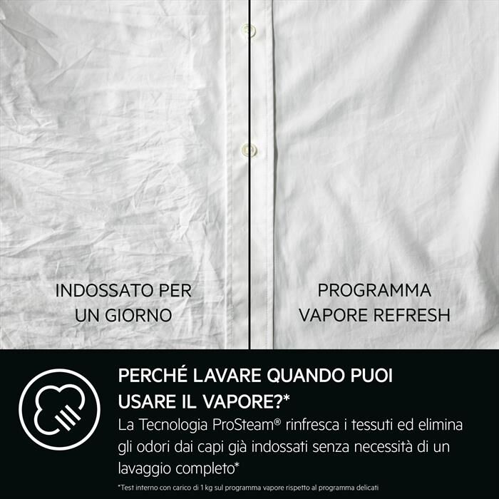 AEG - Lavatrice XLR7FH11YV 11KG Classe A 1400g/m-Bianco