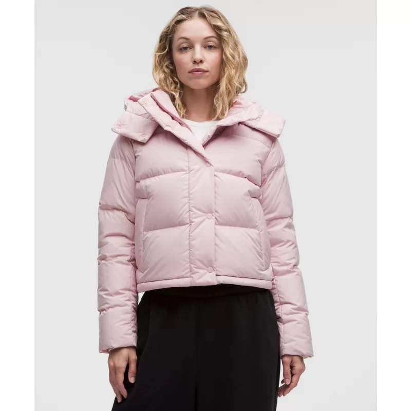 Wunder Puff 600-Down-Fill Cropped Jacket