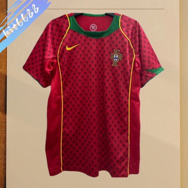 2004 Portugal Home Retro Football Shirt