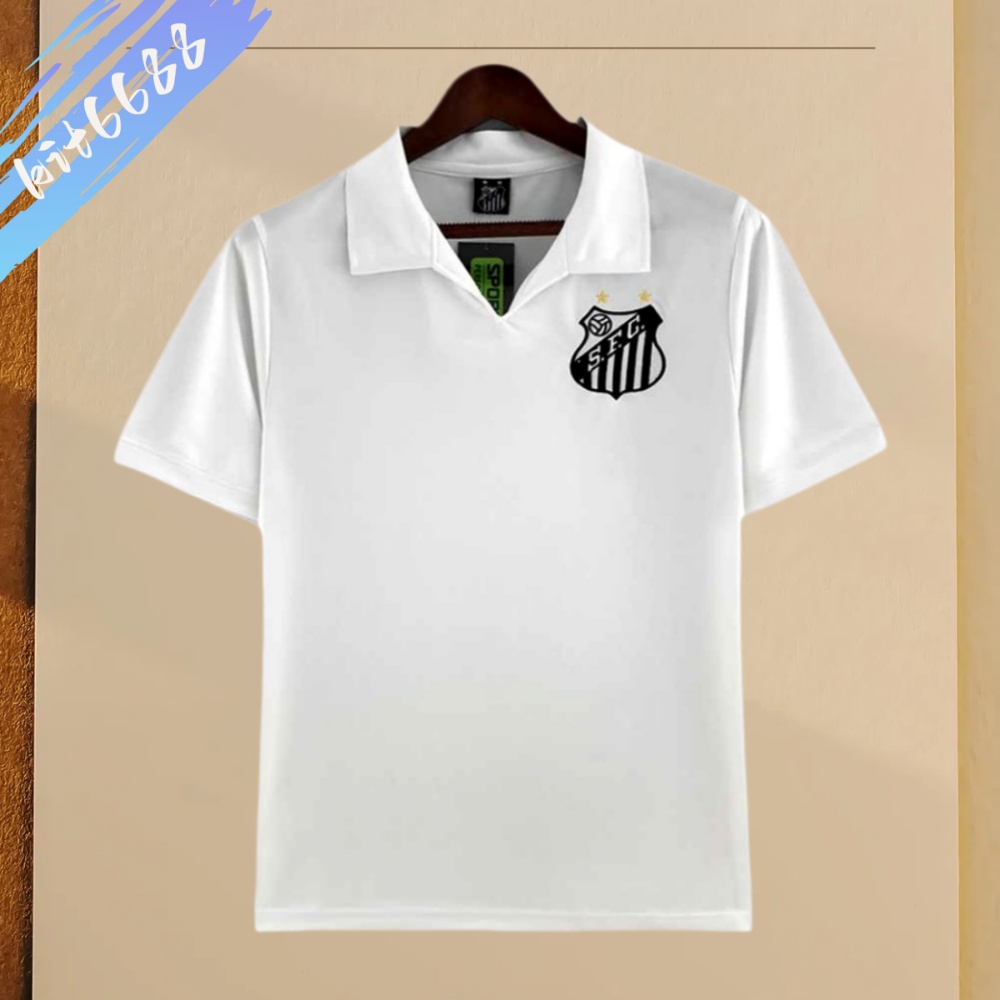 1970 Santos Home Retro Football Shirt (Retro)