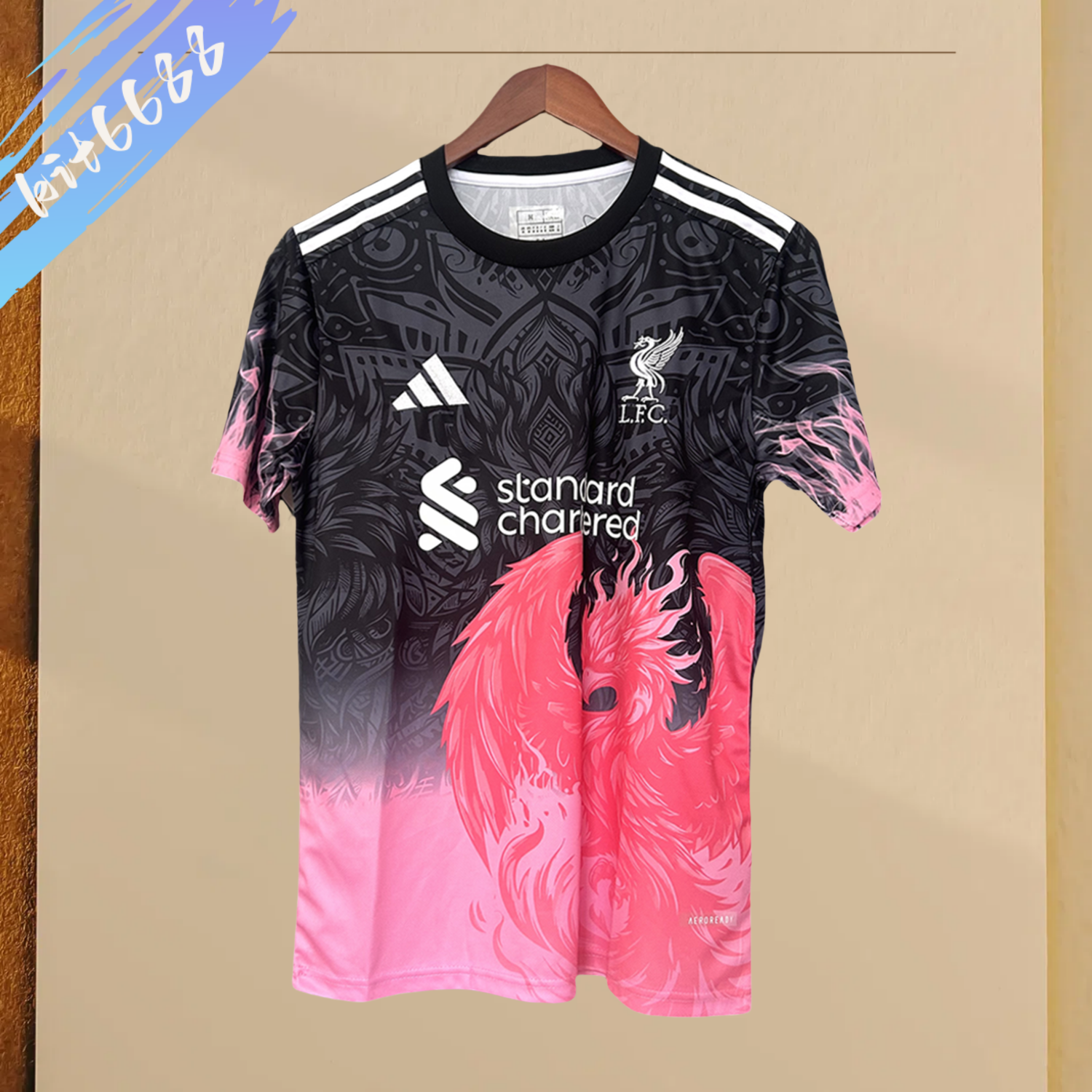 2025/2026 Liverpool Black and Gold Football Shirt (Fans)