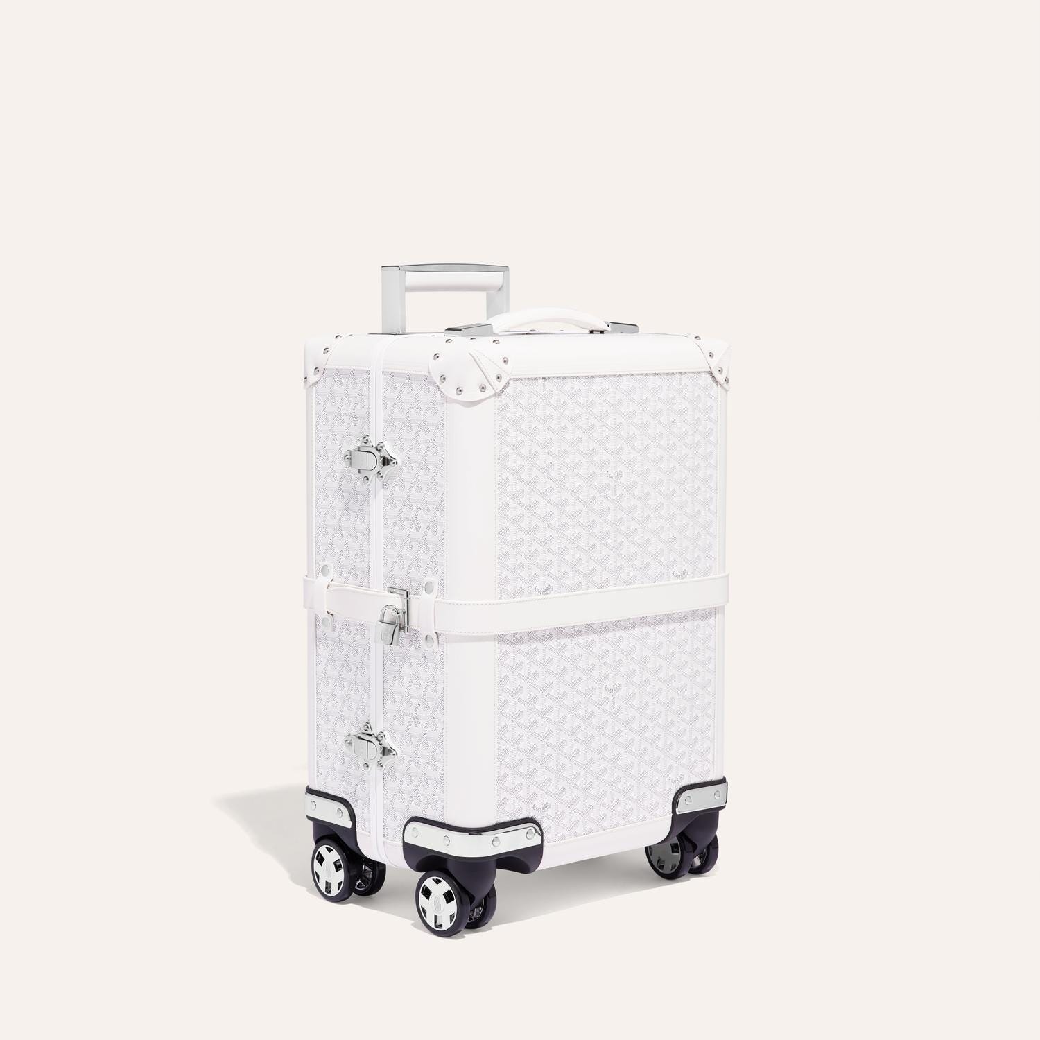 Bourget PM Trolley Case White