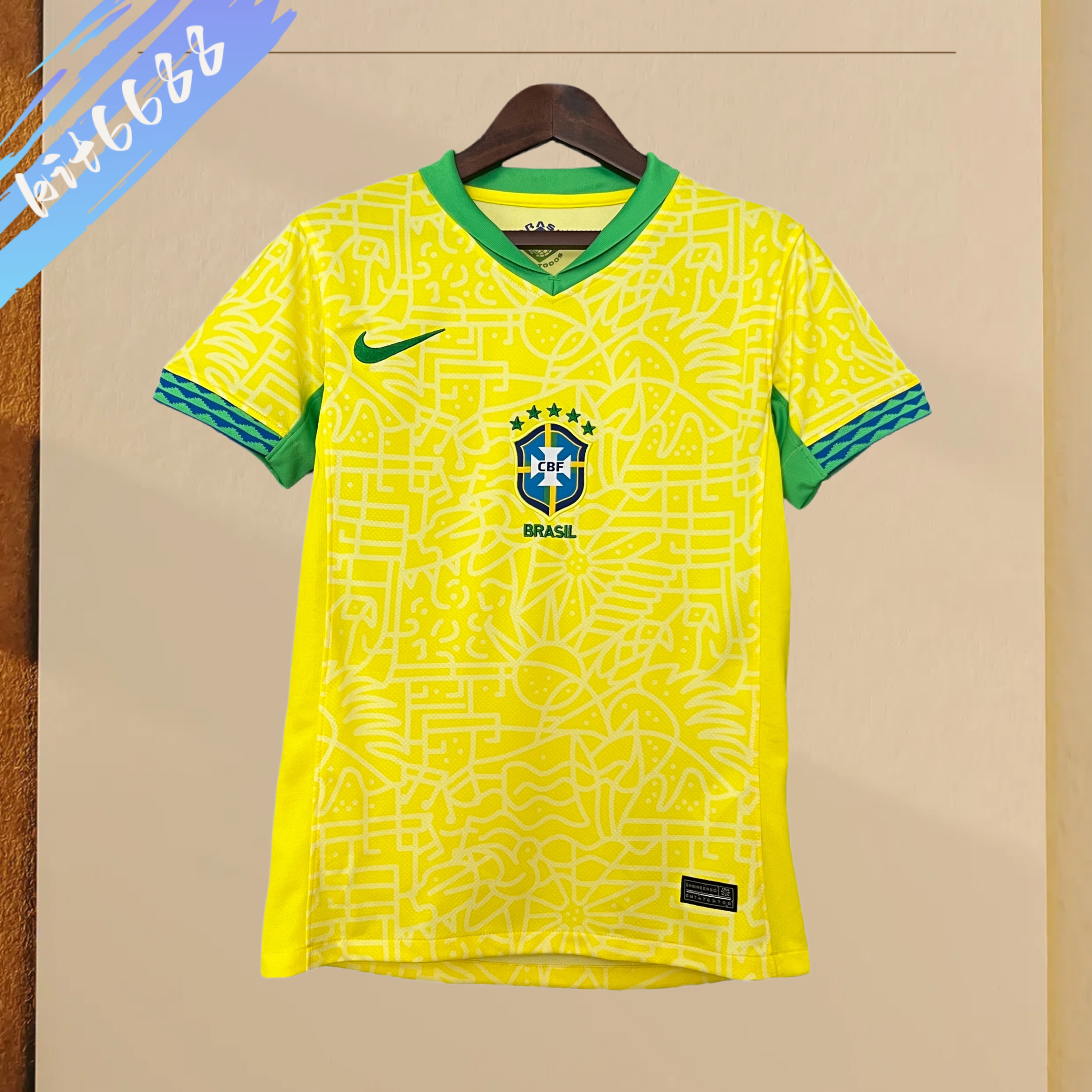 2024 Brazil home Football Shirt (Fan Edition)