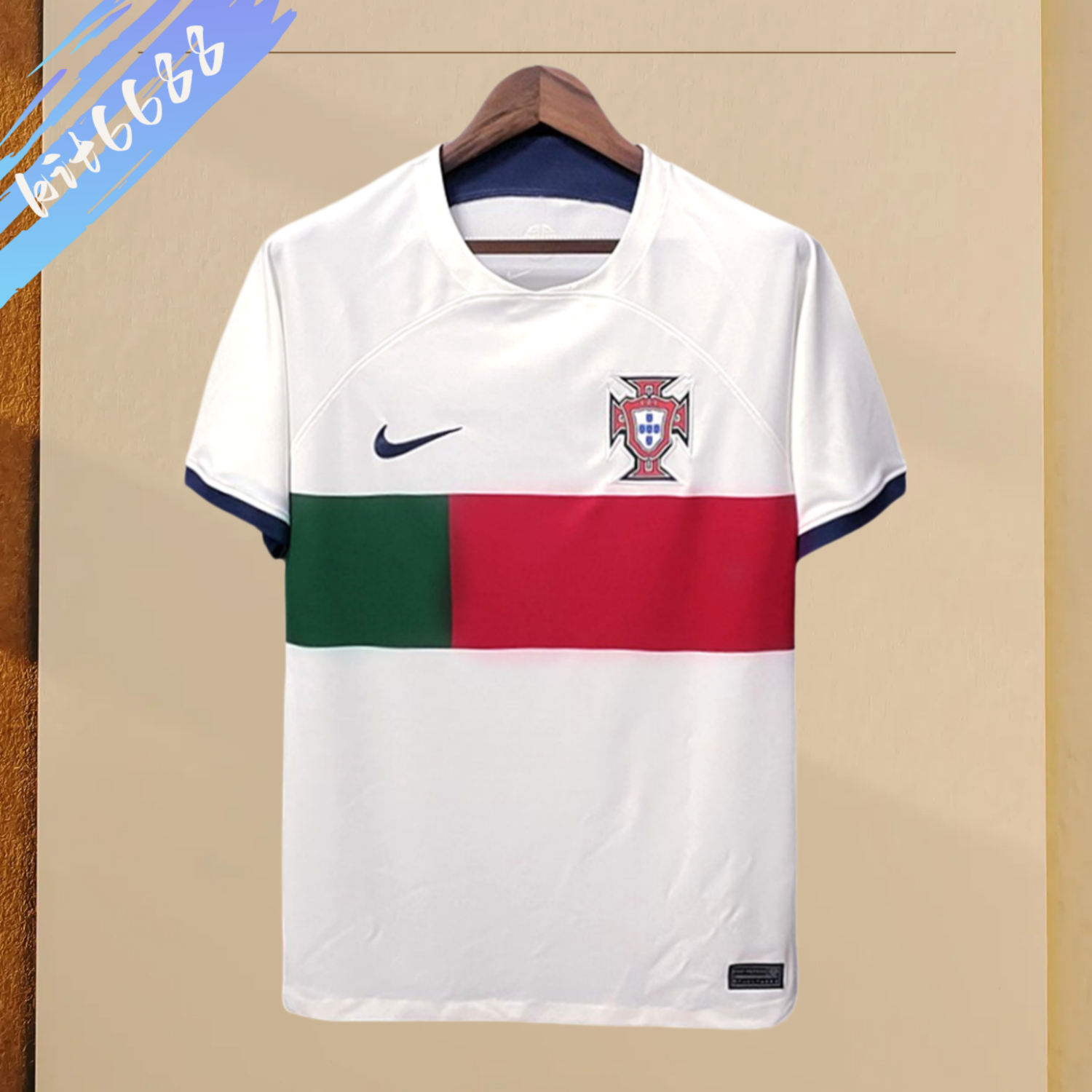 2022 Portugal Away Football Shirt （Fan Edition）