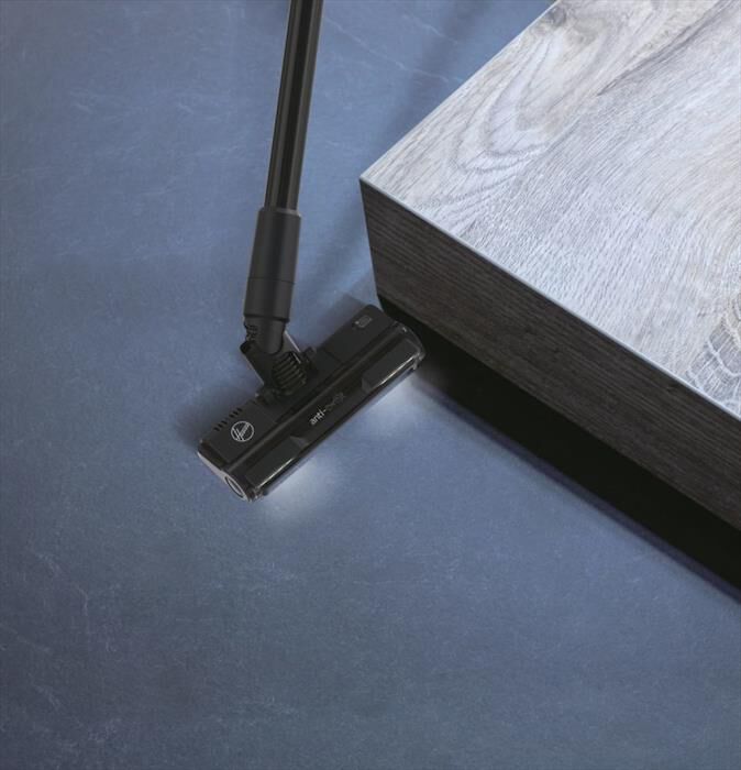 HOOVER - Aspirapolvere ricaricabile HF401P 011-Nero, Argento