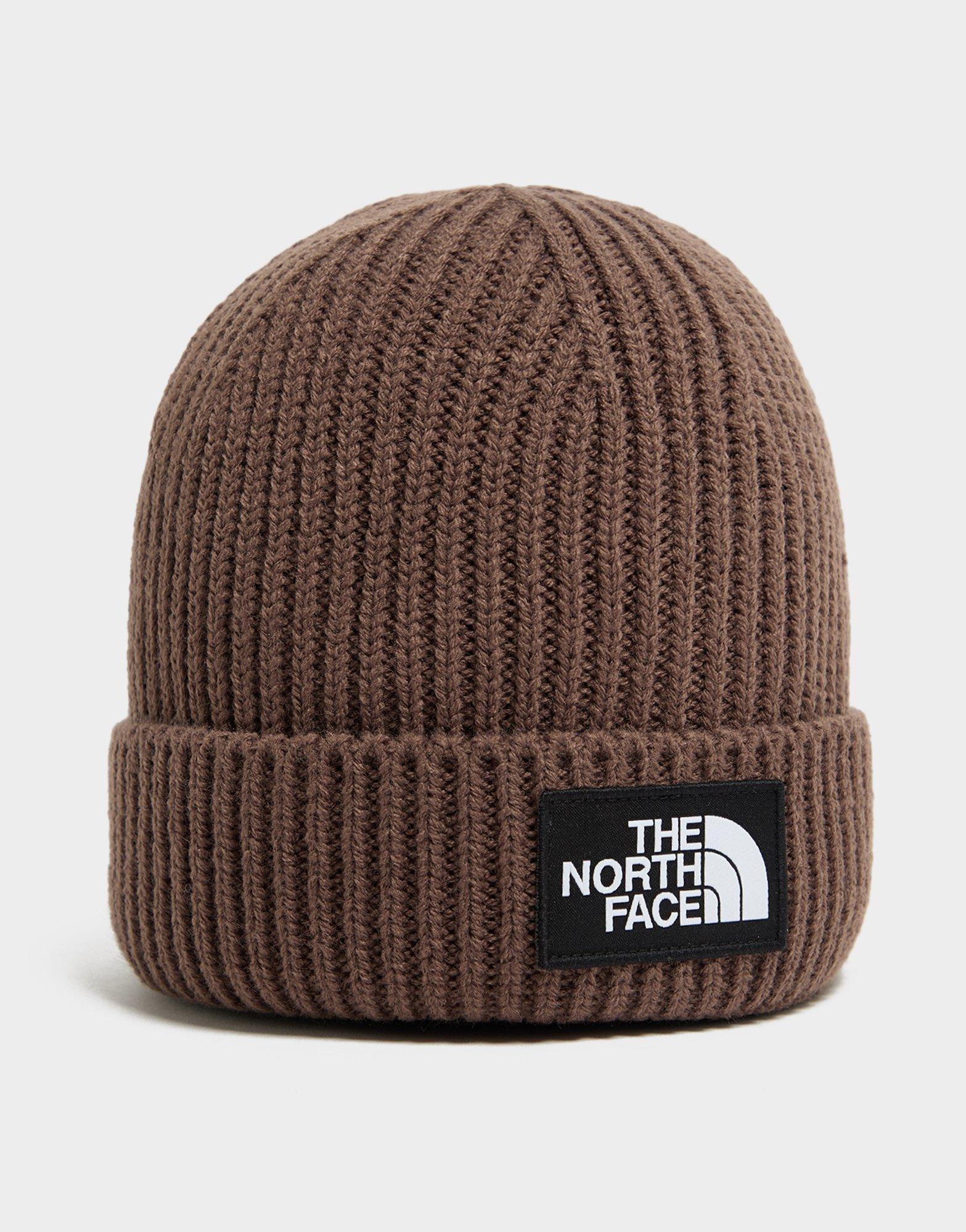 The North Face Logo Box Cuffed Beanie Mütze