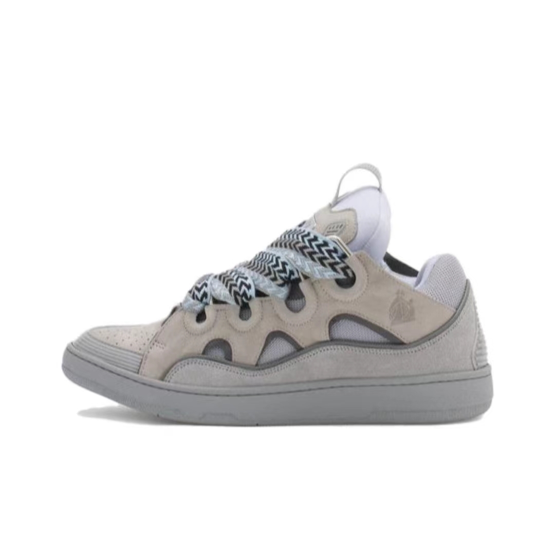 Lanvin Leather Curb Light Grey Blue FMSKRK11DRAGA 2313