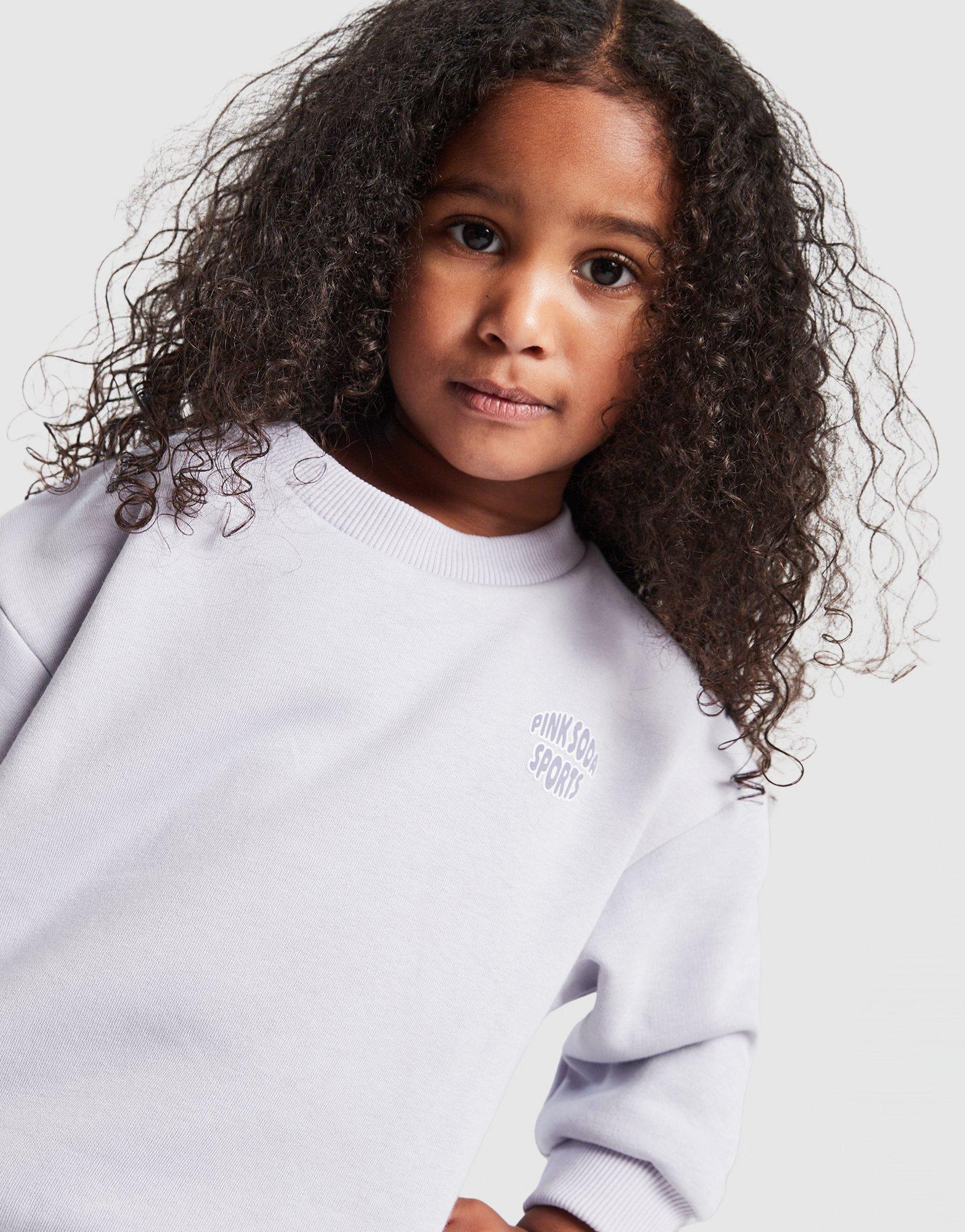 Pink Soda Sport Girls' Scribble Crew Trainingsanzug Babys