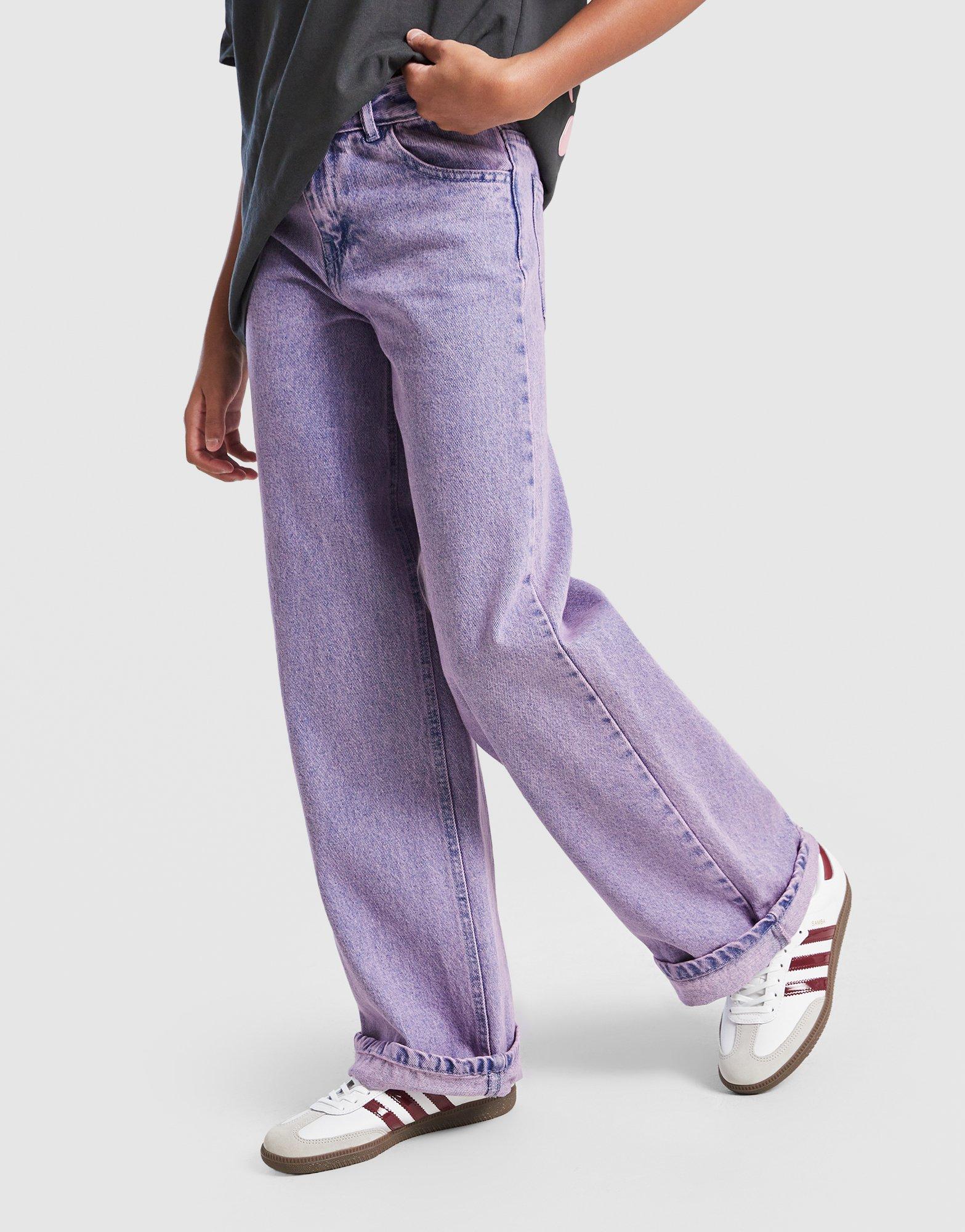 Pink Soda Sport Girls' Turn Up Jeans Kinder