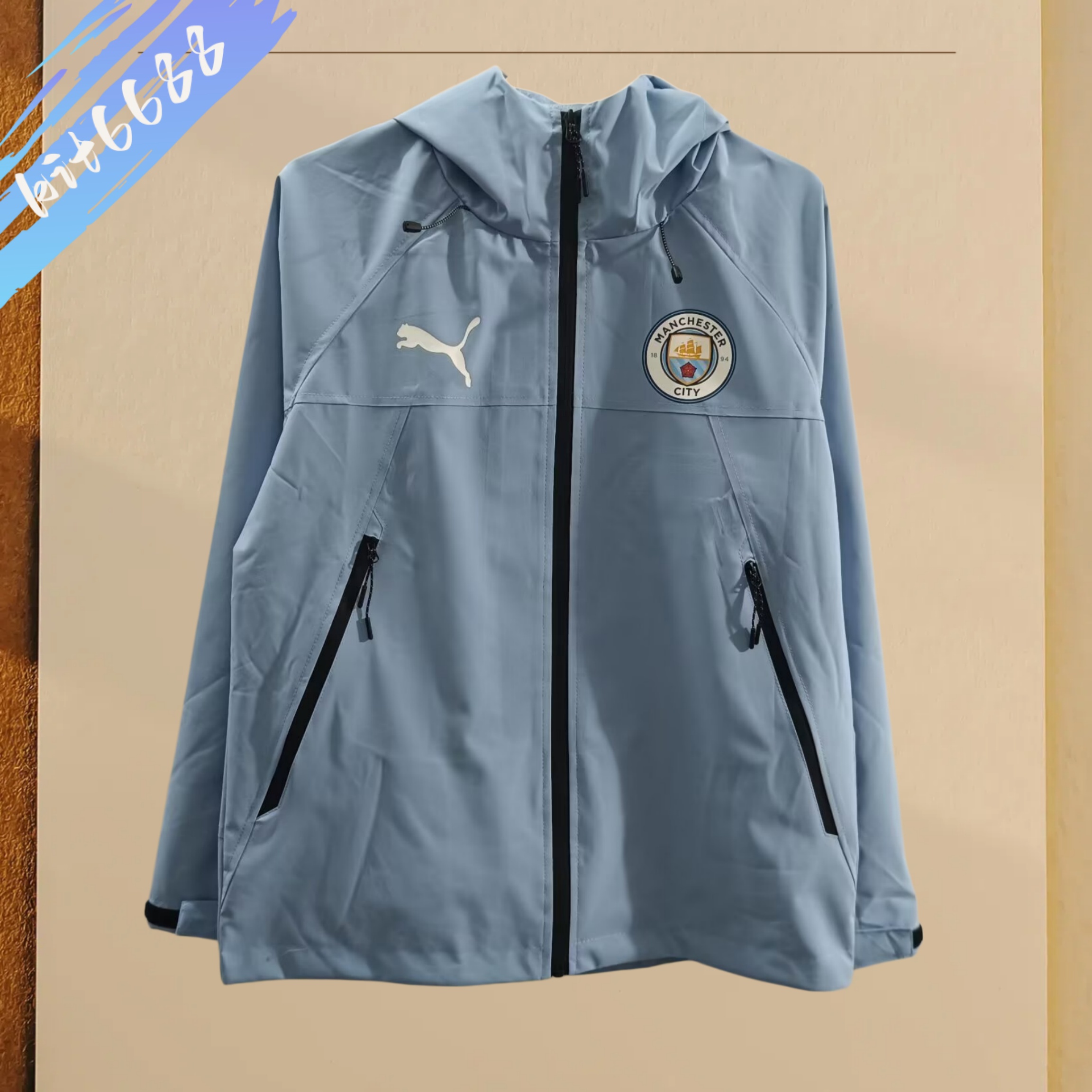 复制2025/2026 Manchester City Windbreaker Football Shirts