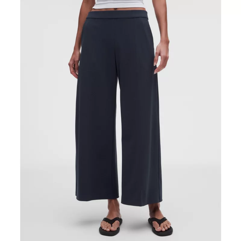 Daydrift Mid-Rise Cropped Wide-Leg Trouser Regular