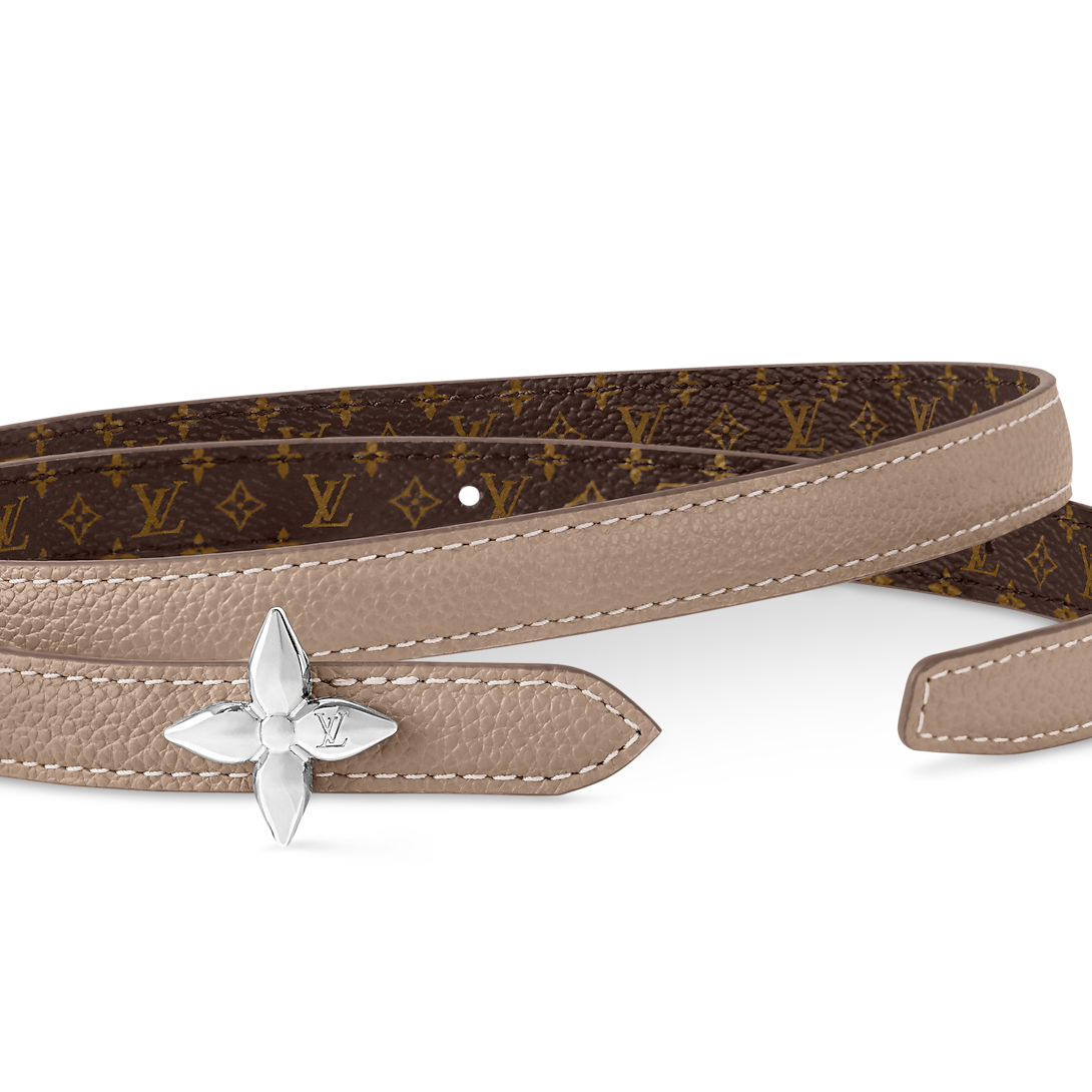 LV Mini Flowergram15mm Reversible Belt M8797Y