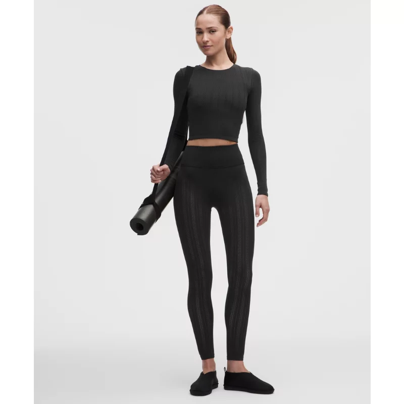 RevealKnit Pointelle High-Rise 7/8 Tight