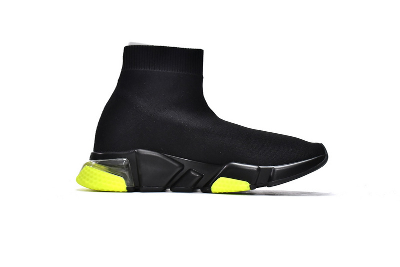 Balenciaga Speed Trainer Black Green-7