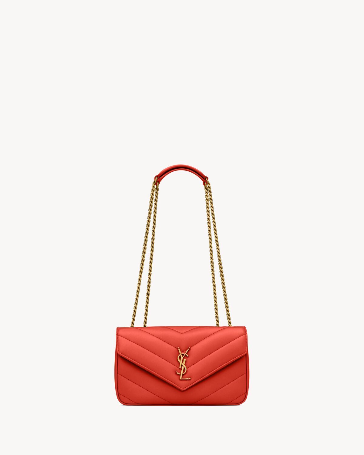 loulou small in matelassé lambskin CELOSIA