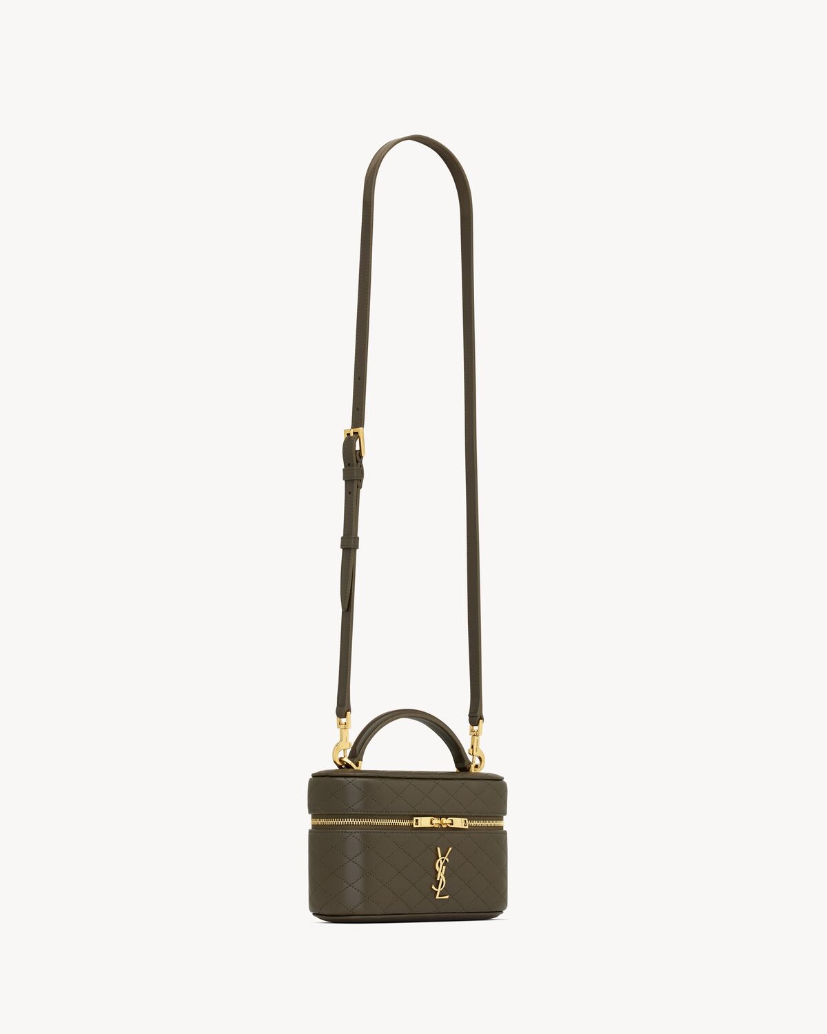 gaby vanity bag in lambskin LIGHT MUSK