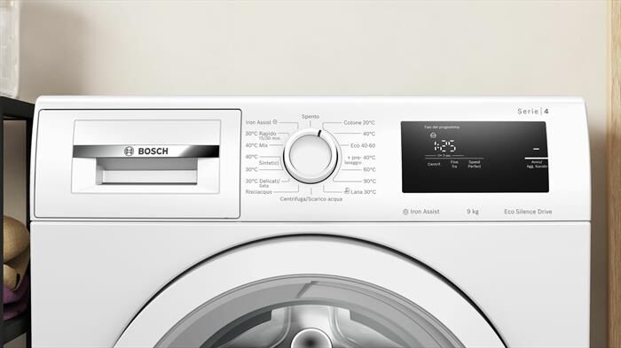 BOSCH - Lavatrice Serie 4 WAN24009II 9Kg 1200g/m Classe A-Bianco