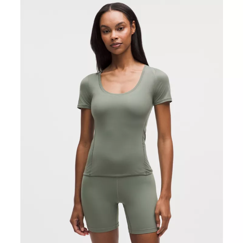 Wundermost Ultra-Soft Nulu Scoop-Neck T-Shirt