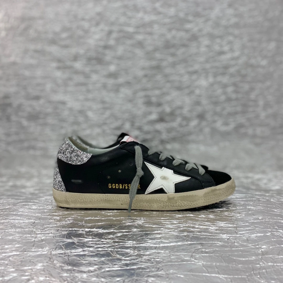 Golden Goose Super Star Dirty shoes made of top-grain cowhide