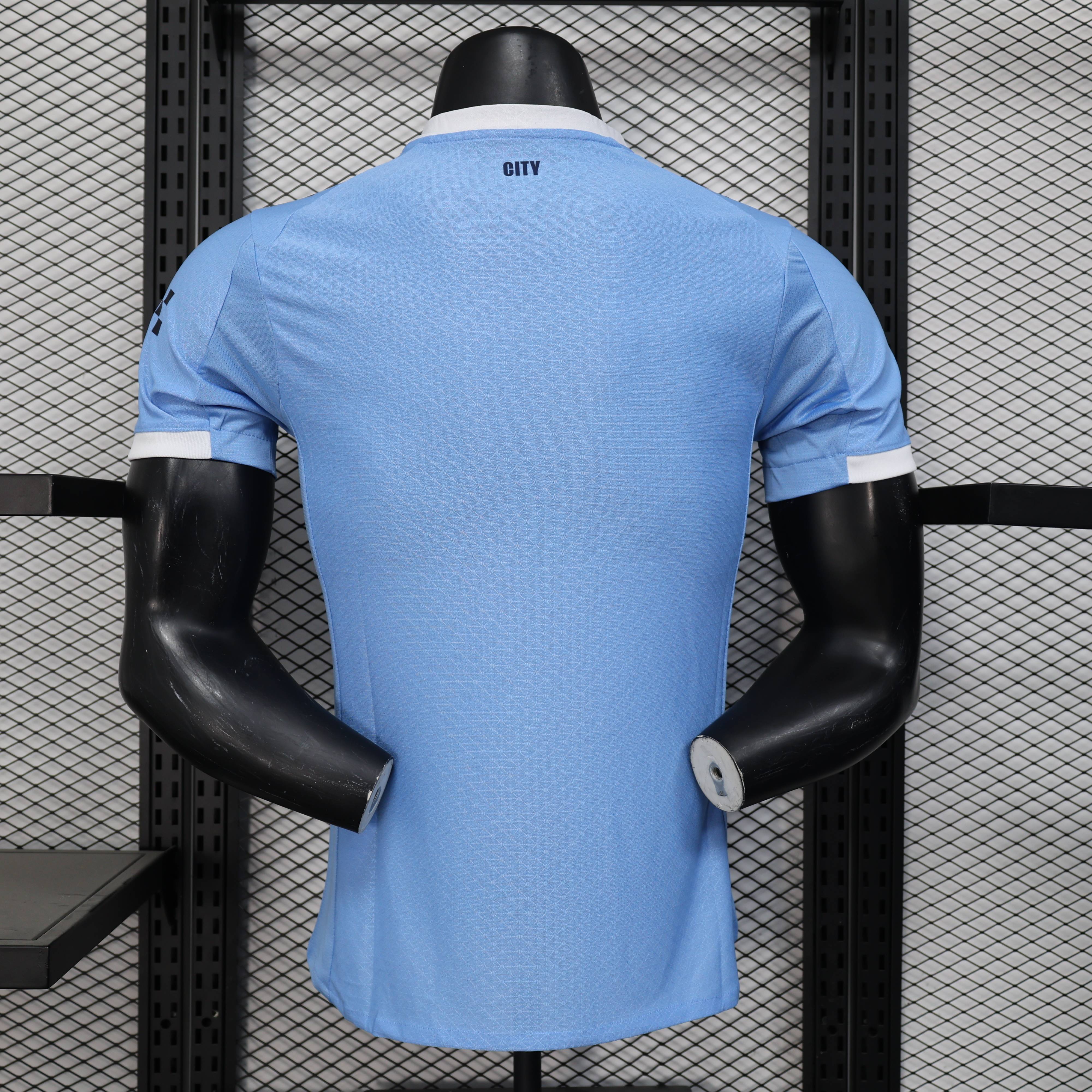 2025/2026 Manchester City Home Football Shirt (Player)