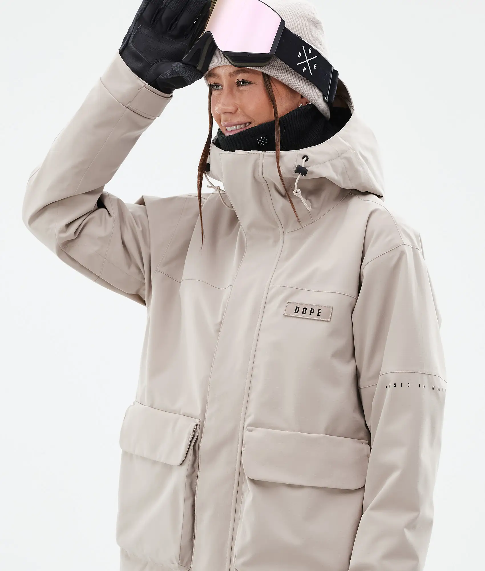 Acme W Snowboard Jacket Women Sand