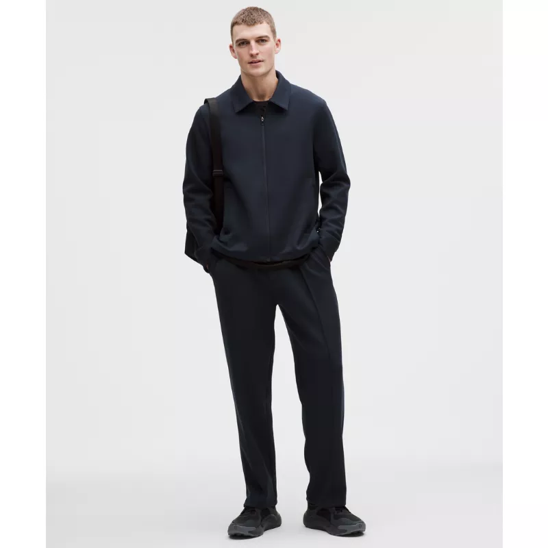 Smooth Spacer Collared Full Zip