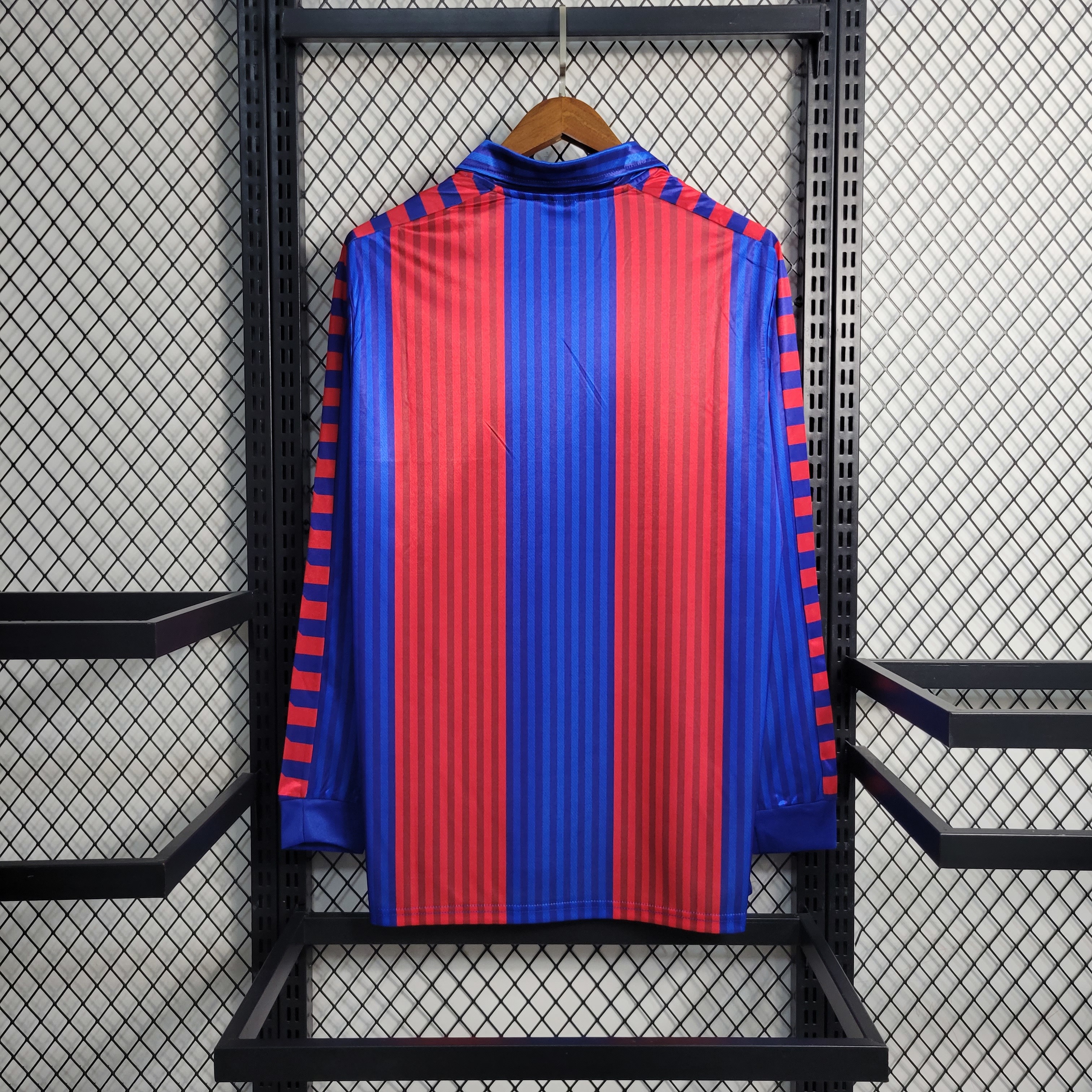 92/93 Barcelona  home long sleeves Retro Football Shirt