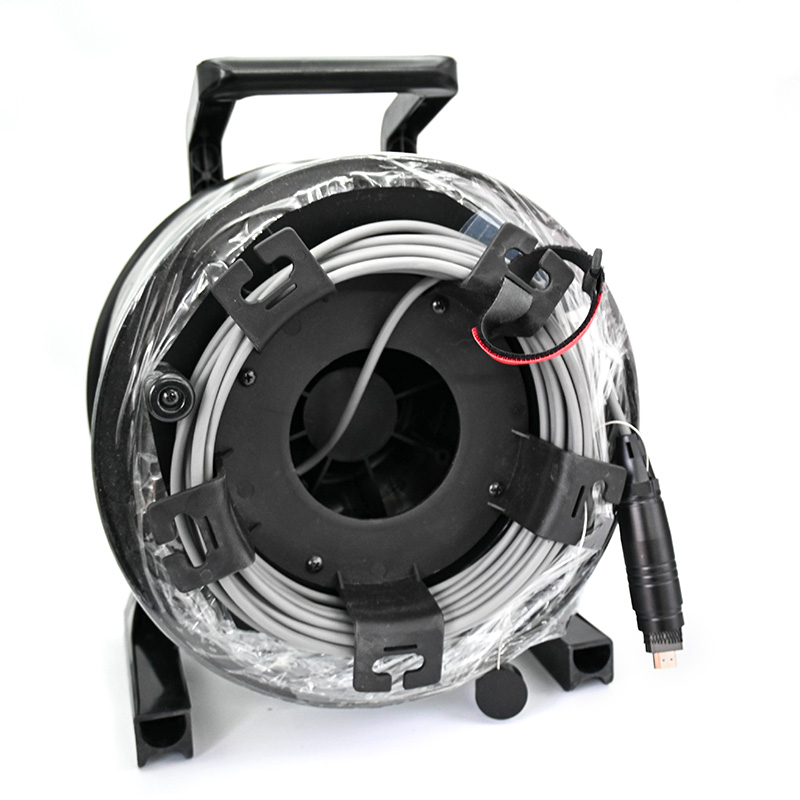 Armored HDMI 2.1 Optic Fiber AOC Reel