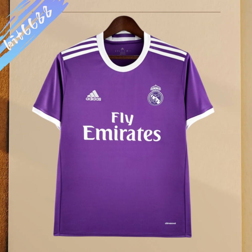 2017/2018 Real Madrid Away Retro Football Shirt