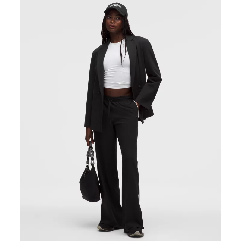 Brushed Twill Oversized Blazer