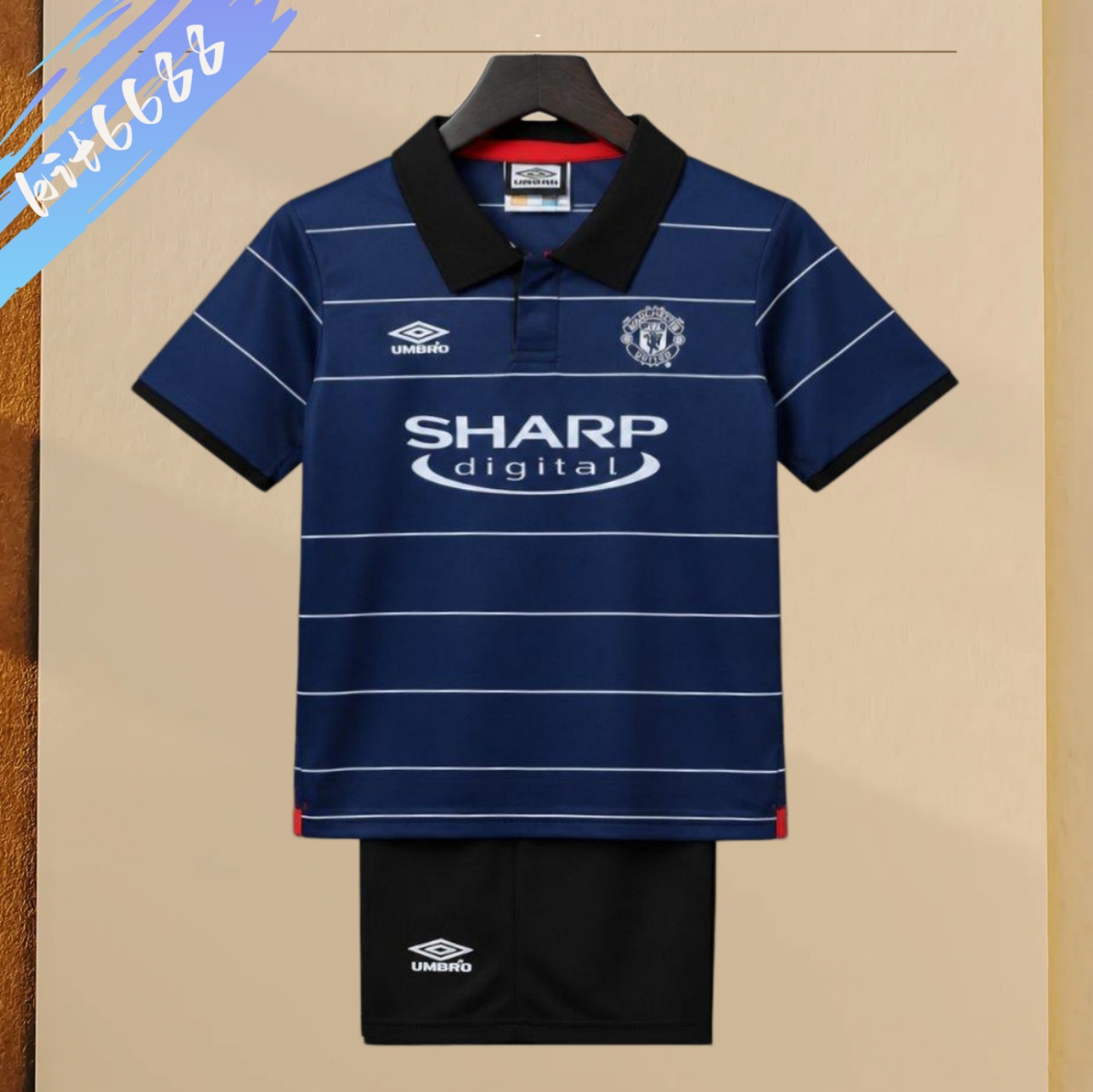 99/00 Manchester United Away Retro Football Shirt ( Kids Kit )