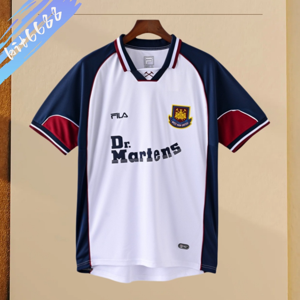 1999/2000 West Ham United Away Retro Football Shirt