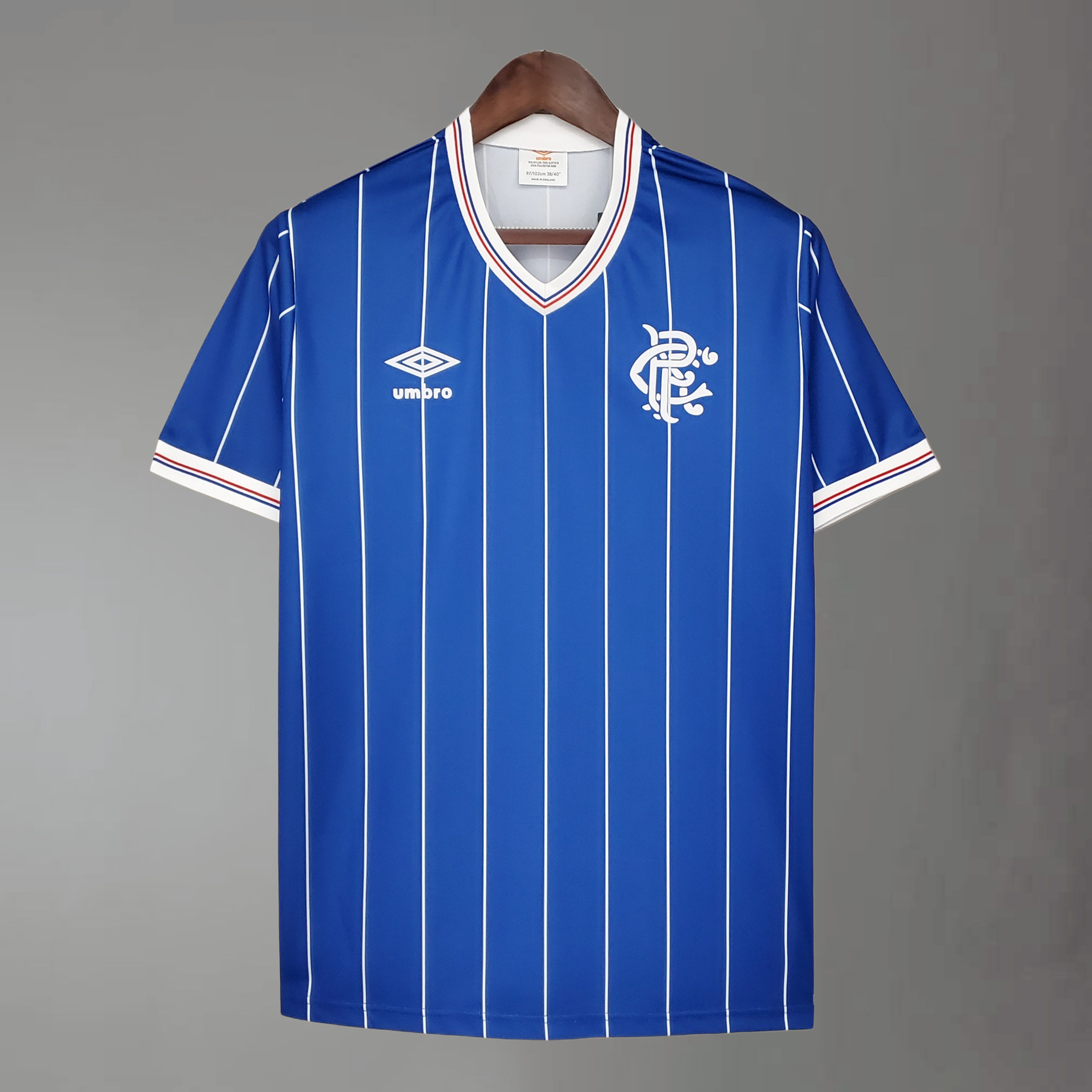 1982/1983 Glasgow Rangers home Retro Football Shirt