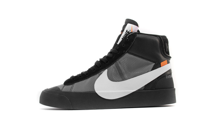 OFF WHITE X Nike Blazer Mid AA3832-001 Black