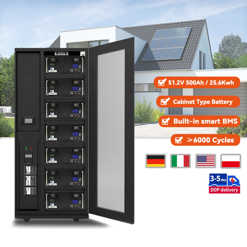 Rack mounted battery 51.2v 500ah