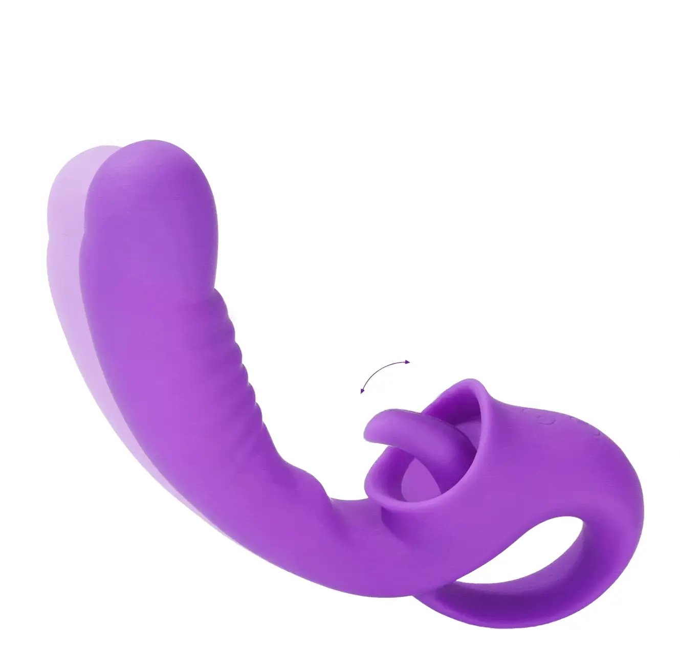 Mlovexy - Ava 2-in-1 Tongue-licking Vibrator